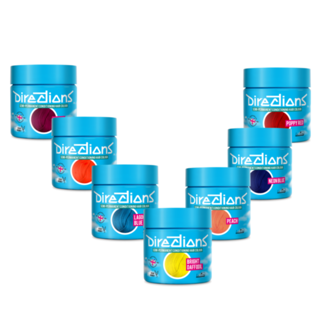 Lariche Directions 100ml Semi-Permanente Haircolor  4 Pieces per color ( Box )