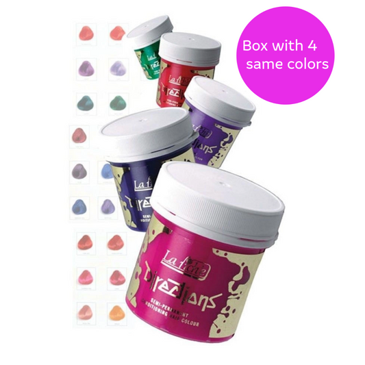 Lariche Directions 100ml Semi-Permanente Haircolor  4 Pieces per color ( Box )