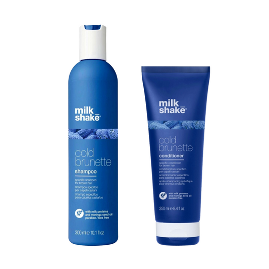 Milkshake Cold Brunette Shampoo 250 ml + Spülung-Set 300 ml