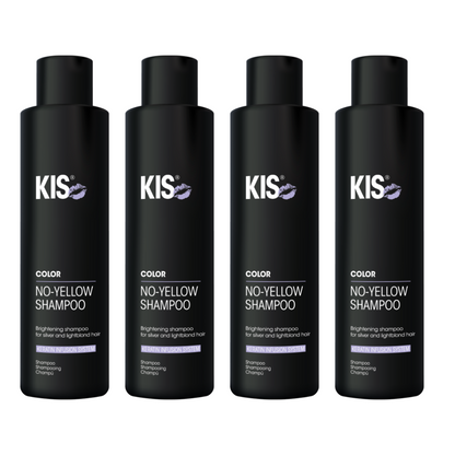 KIS No Yellow Shampoo 250ml - 4 STÜCK