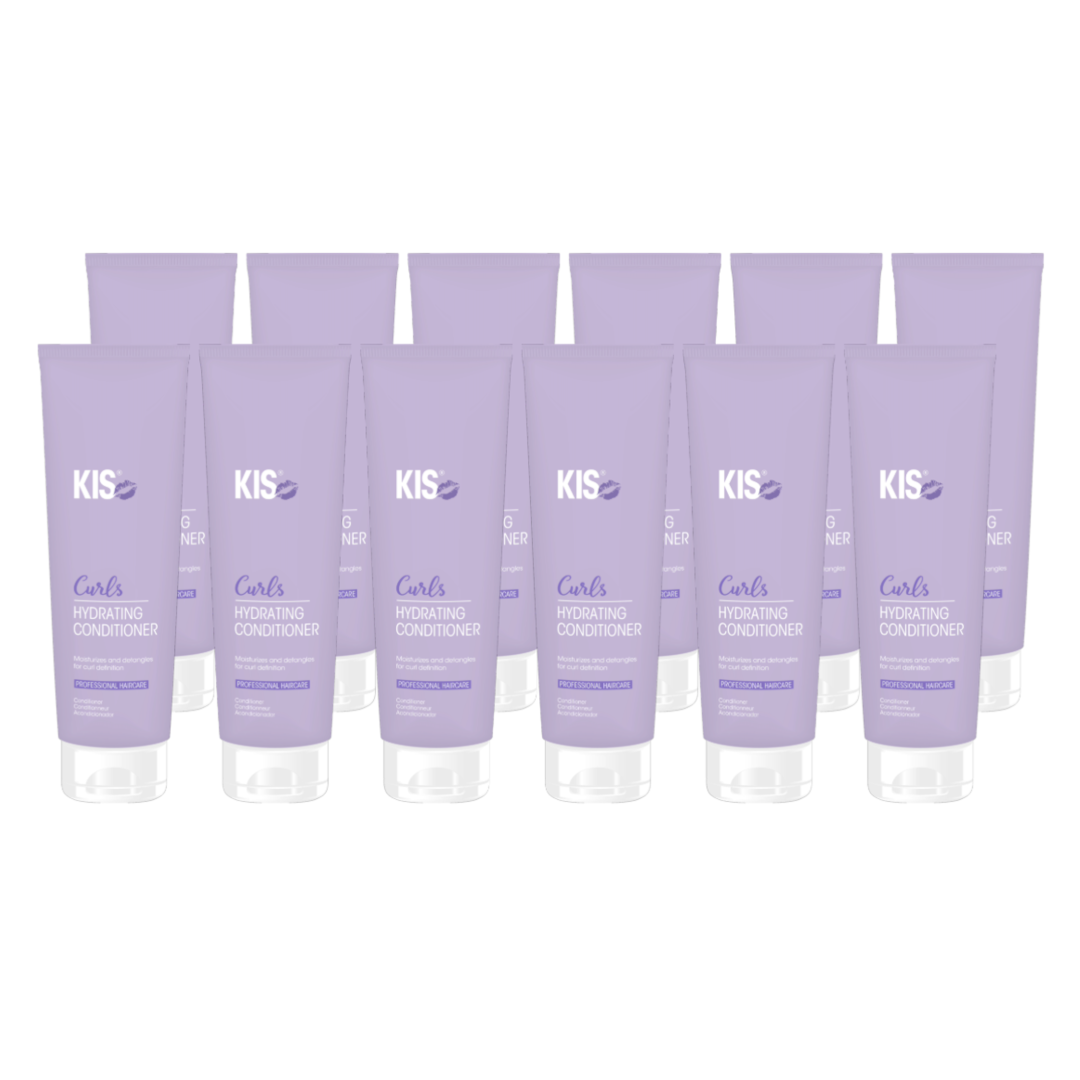 KIS Curls Feuchtigkeitsspendender Conditioner 250 ml – 12 Stück
