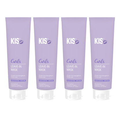 KIS Curls Leave-in-Maske 150 ml – 4 Stück