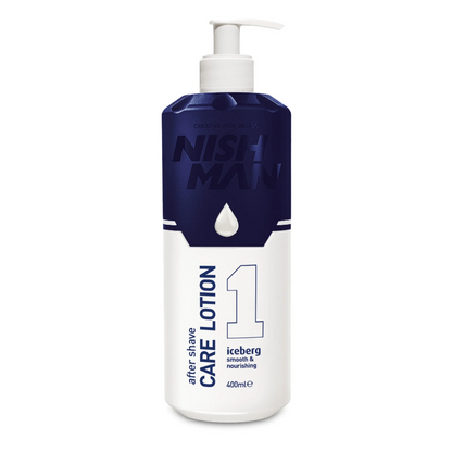 Nish Man After Shave Care Lotion Iceberg 400ml - 6 Pieces