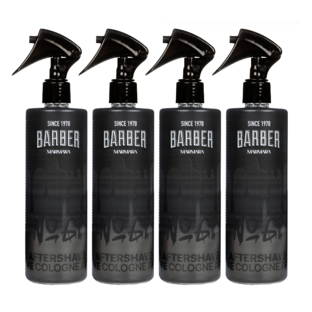 MARMARA BARBER Aftershave Cologne 400ml - Nr. 61 - 4 Stuks