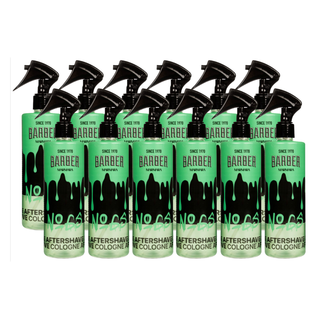 MARMARA BARBER Aftershave Cologne 400ml - Nr. 65 - 12 Stuks