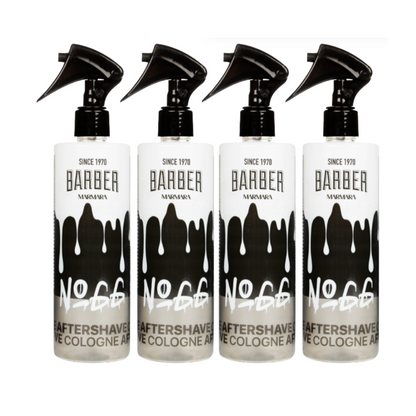 MARMARA BARBER Aftershave Cologne 400ml - Nr. 66 - 4 Stuks