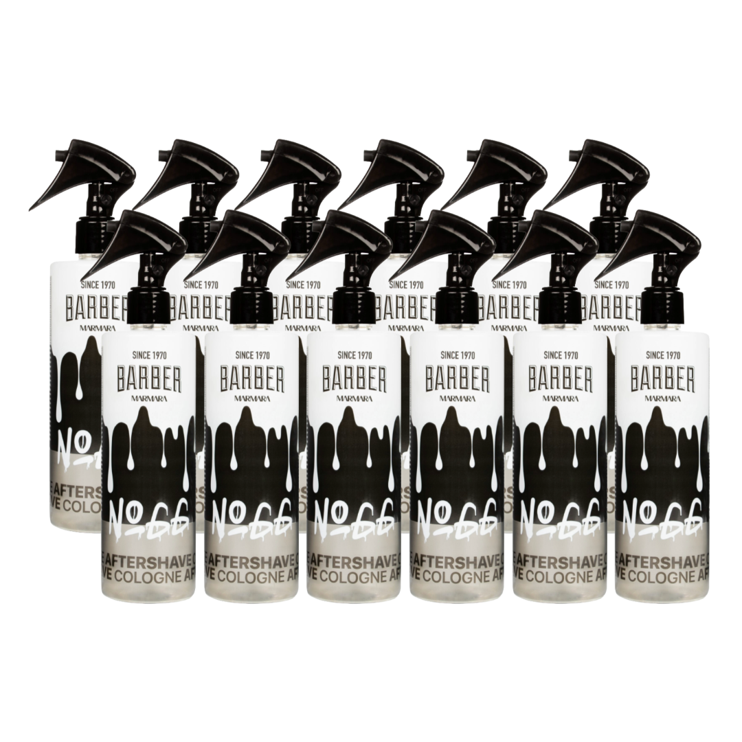 MARMARA BARBER Aftershave Cologne 400ml - Nr. 66 - 12 Stuks