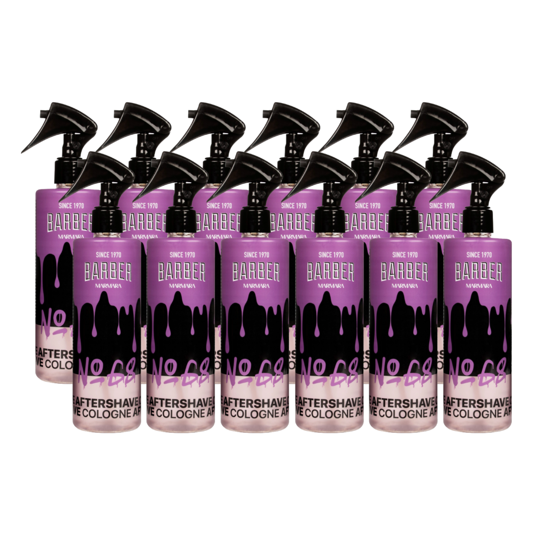 MARMARA BARBER Aftershave Cologne 400ml - Nr. 68 - 12 Stuks