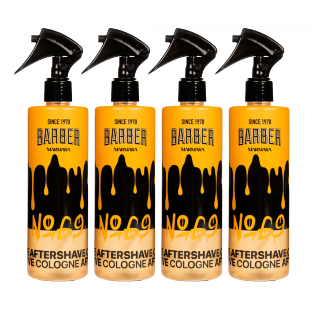 MARMARA BARBER Aftershave Cologne 400ml - Nr. 69 - 4 Stuks