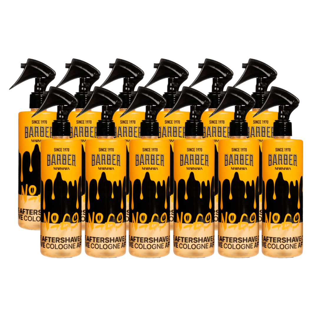MARMARA BARBER Aftershave Cologne 400ml - Nr. 69 - 12 Stuks