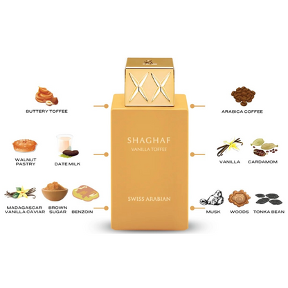 Swiss Arabian SHAGHAF VANILLA TOFFEE 75ML