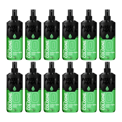 Nish Man Aftershave Cologne 0 Northern Lights 400ml - 12 PCS