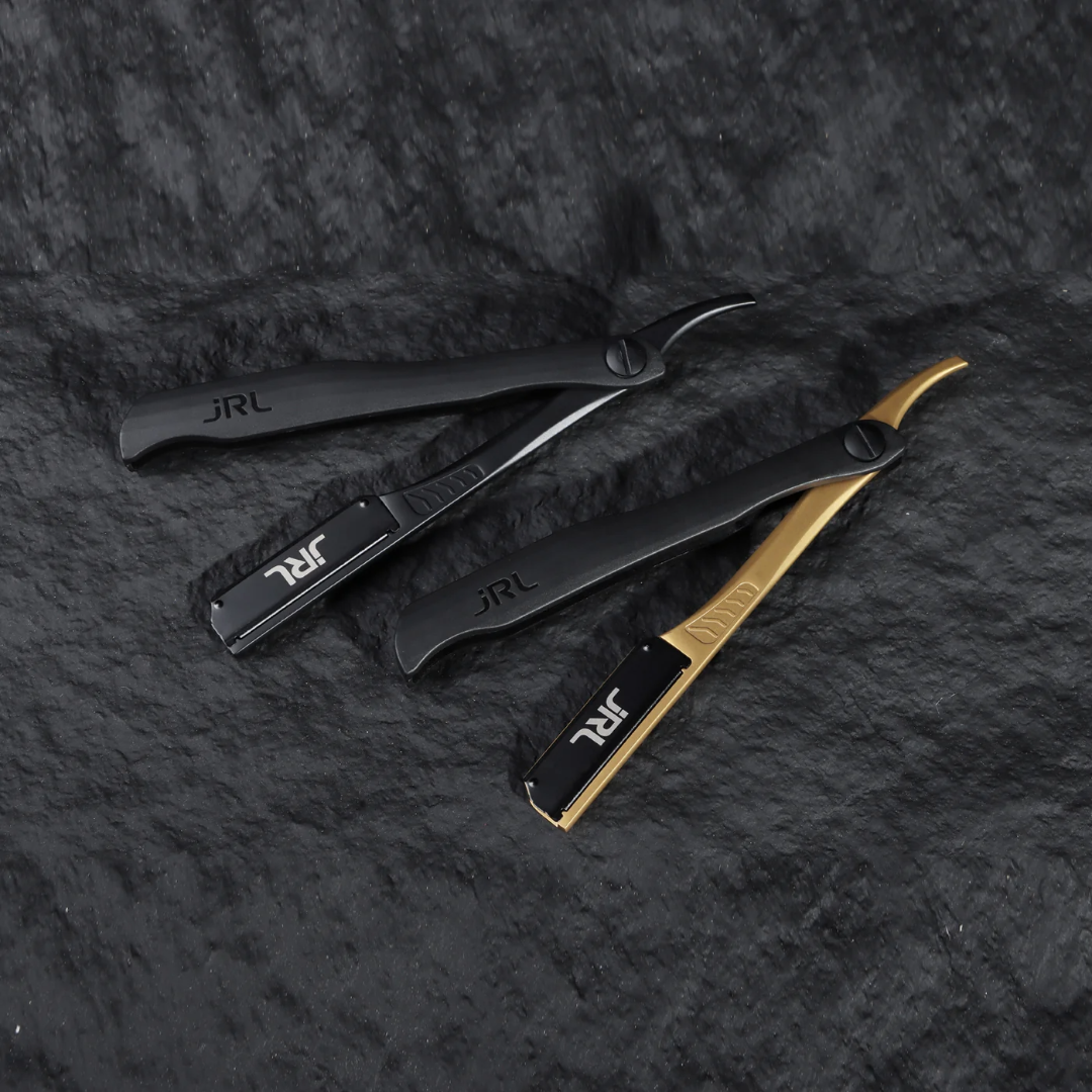 JRL Magnetic Straight Edge Razor - BLACK Edition