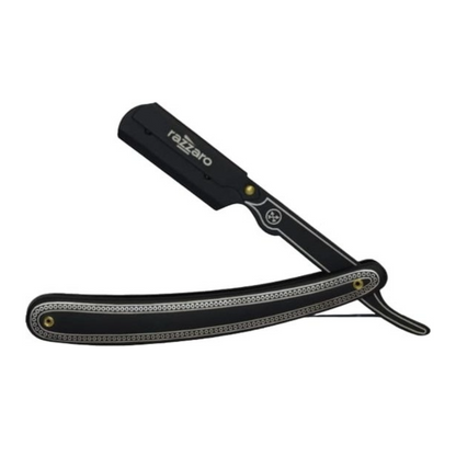 Razzaro Premium scheermes (zwart/zilver) + 100 Amerikaanse scheermesjes