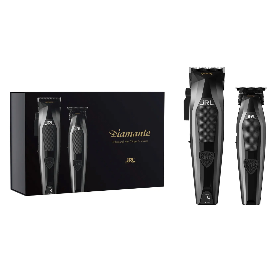 JRL Diamante Kit Clipper + Trimmer Black