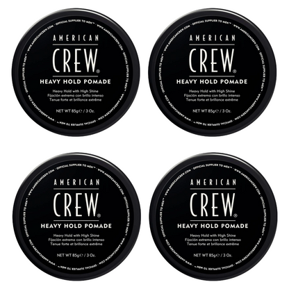 American Crew Heavy Hold Pomade 85gr. - 4 Pack