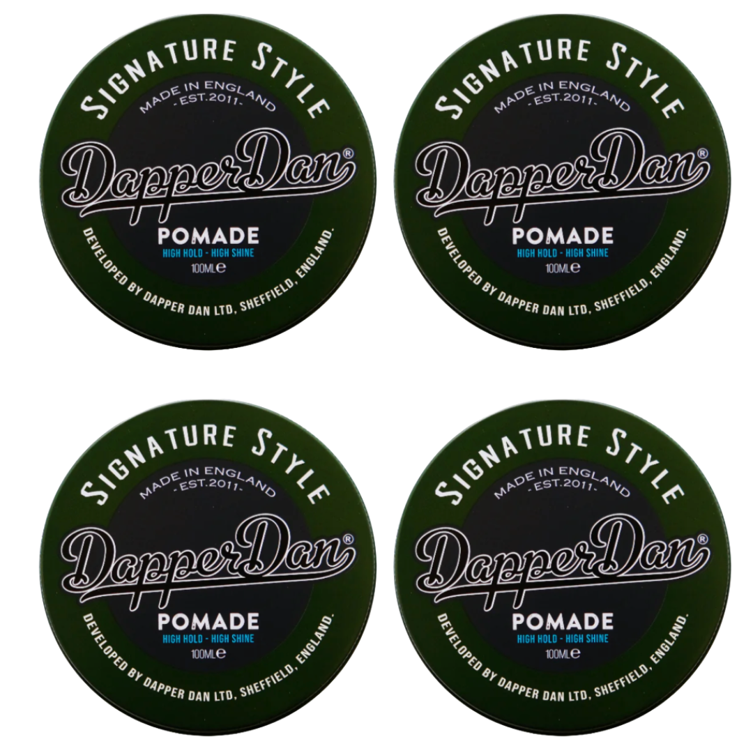 Dapper Dan Signature Style Pomade 100ml - 4 Pack