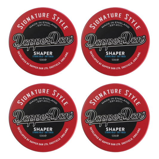 Dapper Dan Signature Style Shaper 100ml - 4 Pack