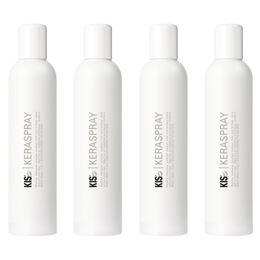 KIS KeraSpray 400ml 4 PIECES New!