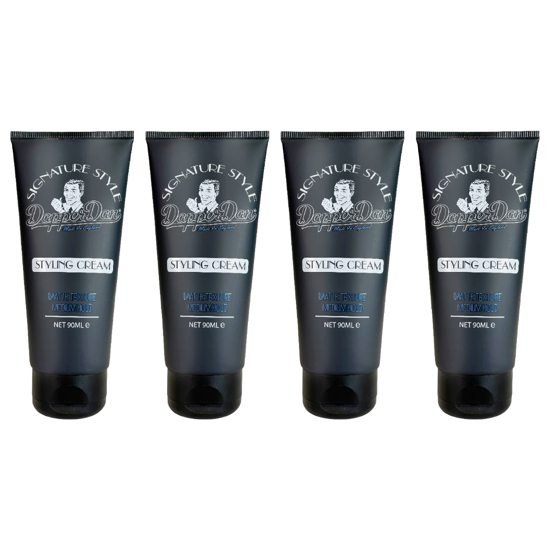 Dapper Dan Signature Style Styling Cream 90ml - 4 Pack