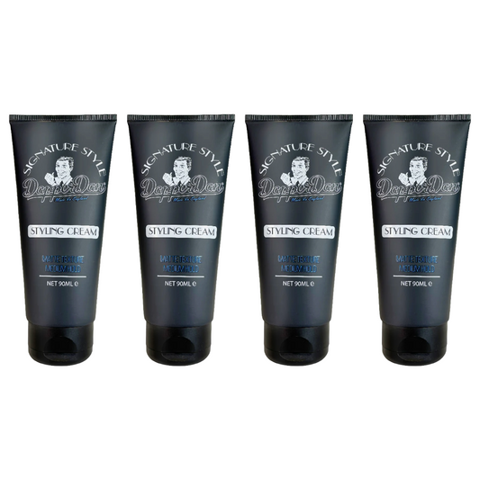 Dapper Dan Signature Style Styling Cream 90ml - 4 Pack