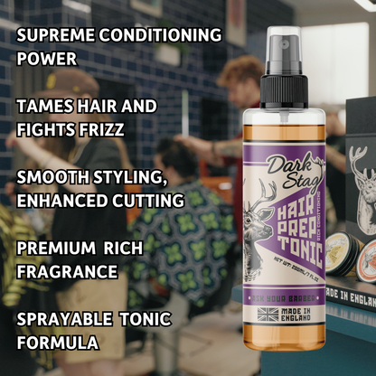Dark Stag Hair Prep Tonic 200ml - 12 PACK