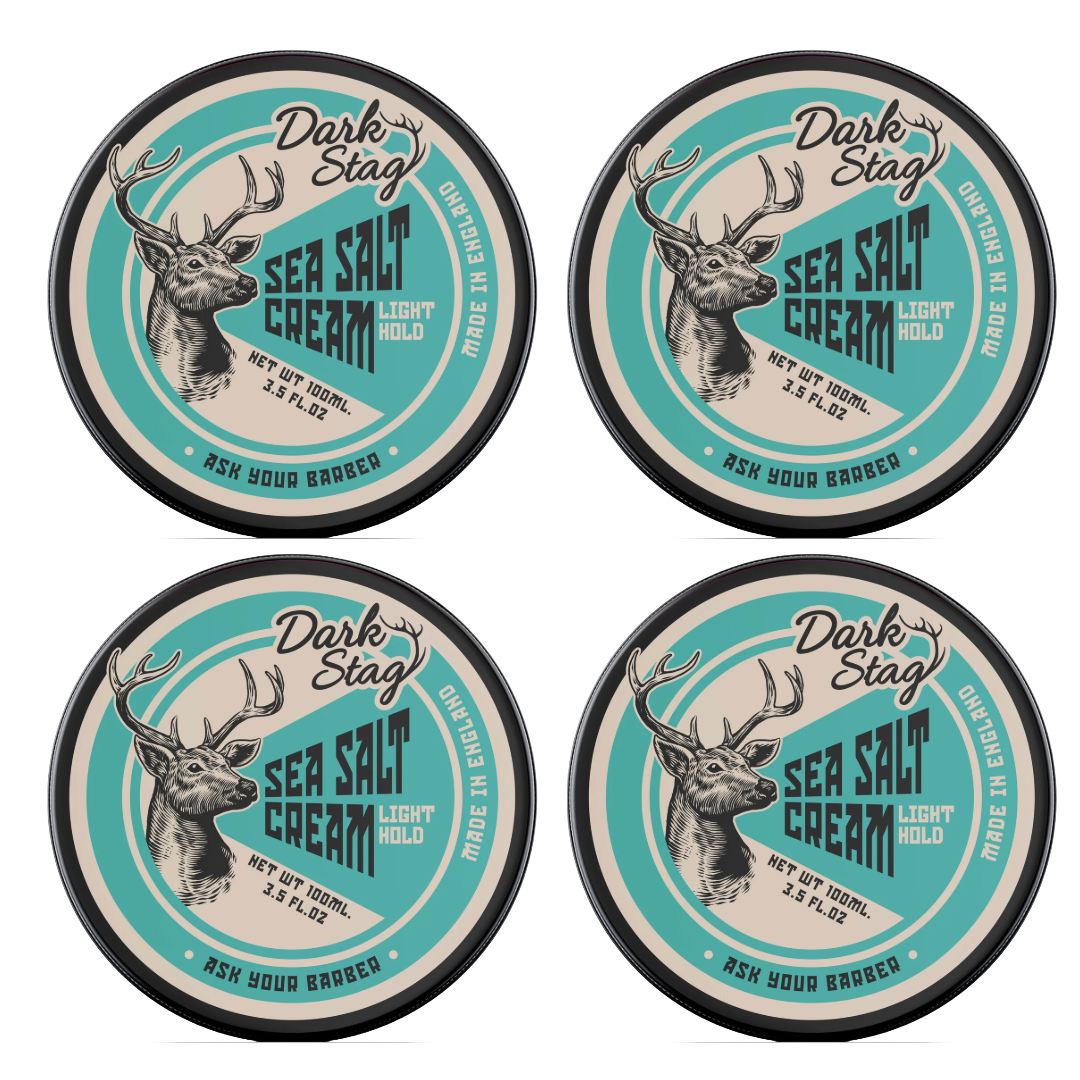 Dark Stag Sea Salt Cream 100ml - 4 PACK