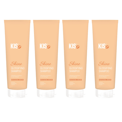 KIS Shine Glossifying Shampoo 300ml - 4 STÜCK