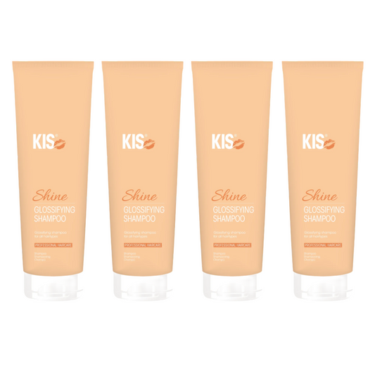 KIS Shine Glossifying Shampoo 300ml - 4 PIECES