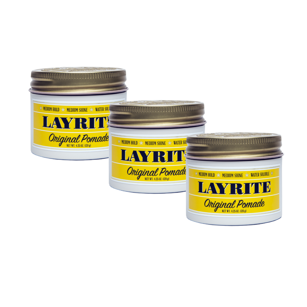 Layrite Original Pomade 120g - 3 Pack