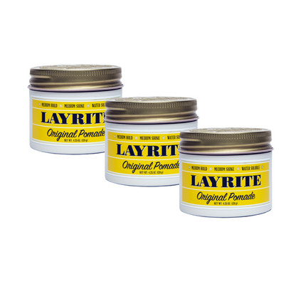Layrite Original Pomade 120g - 3 Pack