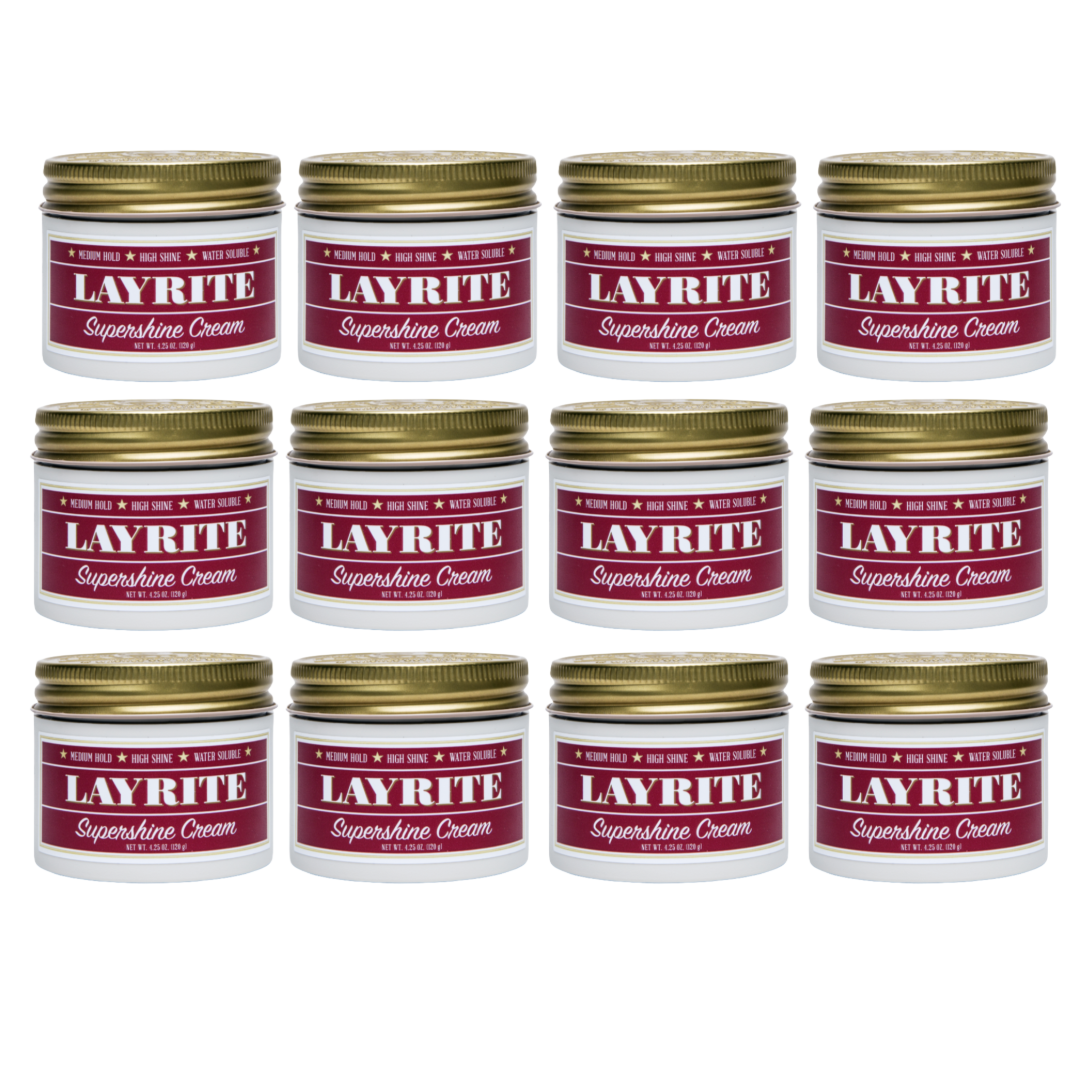Layrite Supershine Cream 120g - 12 Pack