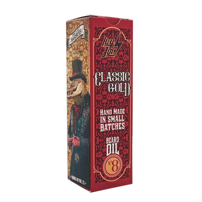 Hey Joe! Bartöl Nr.8 Classic Gold 30ml - 3 STÜCK