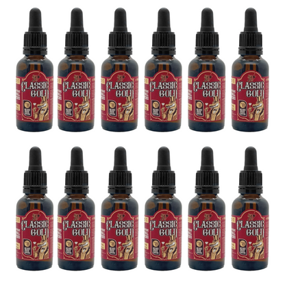 HEY JOE! Beard Oil nr8 Classic Gold 30ml - 12 PIECES