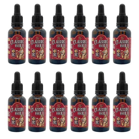 HEY JOE! Beard Oil nr8 Classic Gold 30ml - 12 PIECES