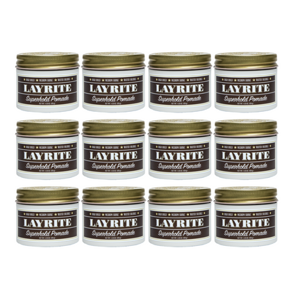 Layrite Super Hold Pomade 120g - 12 Stück