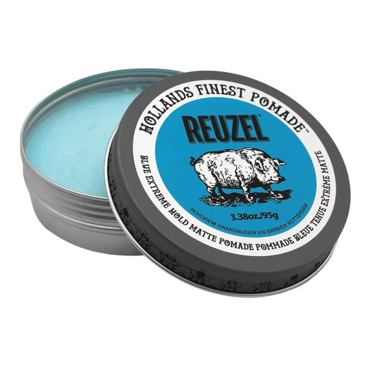 Reuzel Blue Extreme Hold Matte Pomade 95Gr. - 12 PIECES NEW!