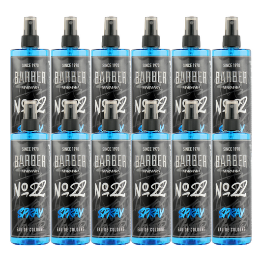 MARMARA BARBER GRAFFITI Series Spray Cologne 400ml no 22 - 12 PIECES