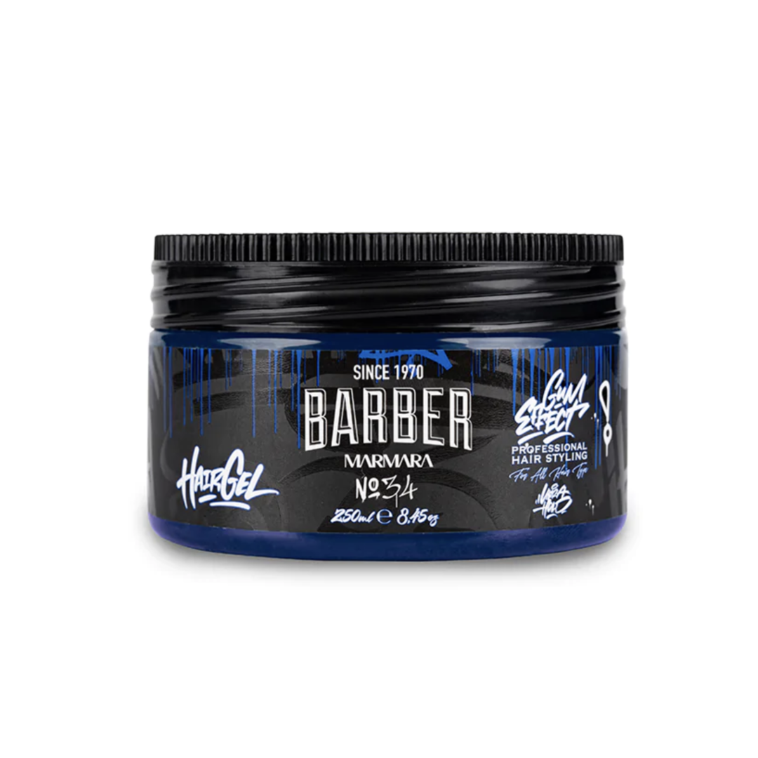 MARMARA BARBER Ultra Strong Haargel Nr. 34 - 250 ml - 12 STÜCK