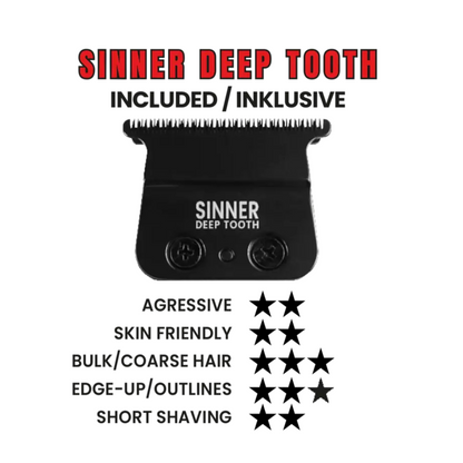 Kyone Sinner Deep Tooth Blade | Sinner Trimmer
