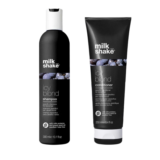 Milkshake Icy Blond Shampoo 300 ml + Spülung 250 ml Set