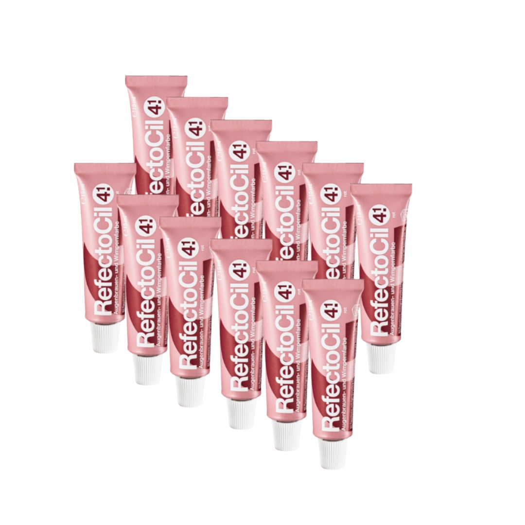 Refectocil Wimpernfarbe Nr. 4.1 Rot 12er-Pack