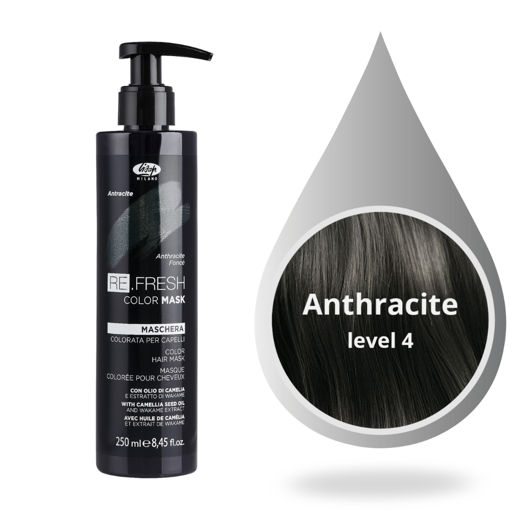 Lisap Re.Fresh Color Mask 250ml - ANTRACITE