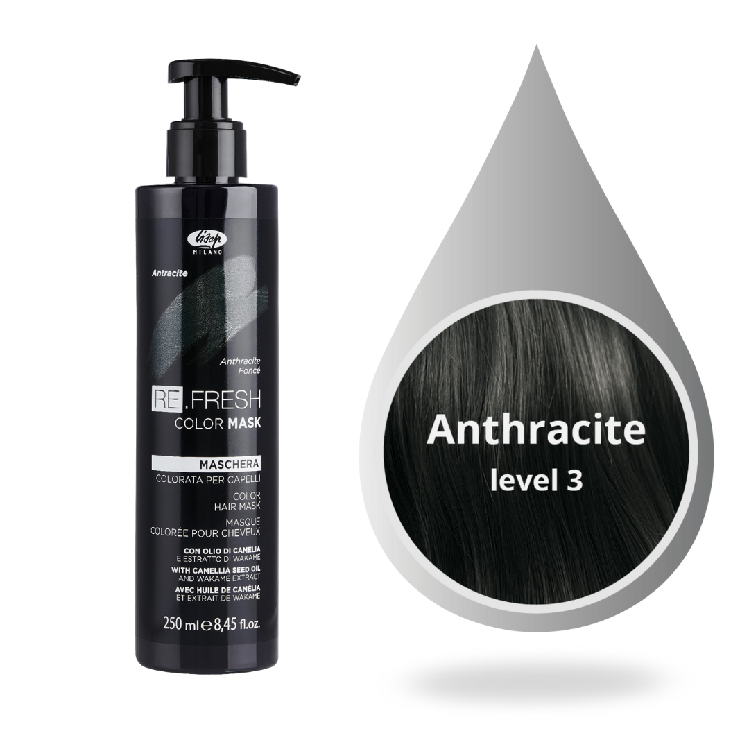 Lisap Re.Fresh Color Mask 250ml - ANTRACITE