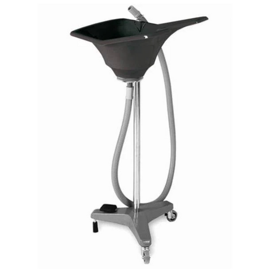 Alteq Mobile Washbasin, adjustable pedal with wheels