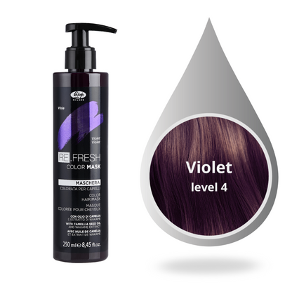 Lisap Re.Fresh Farbmaske 250 ml - VIOLETT