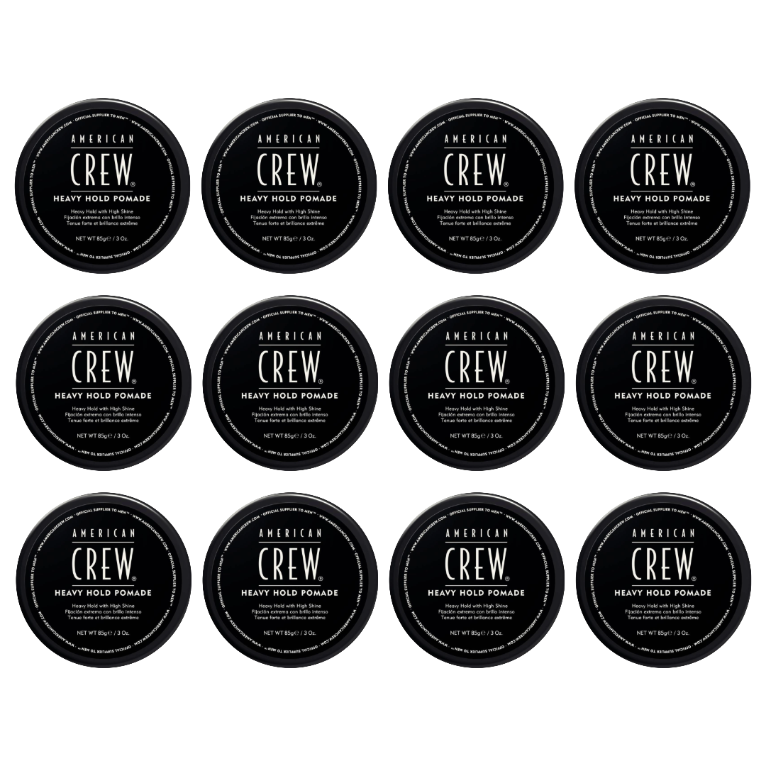 American Crew Heavy Hold Pomade 85gr. - 12 Stuks