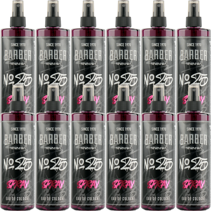 MARMARA BARBER GRAFFITI Series Spray Cologne 400ml no 25 - 12 PCS