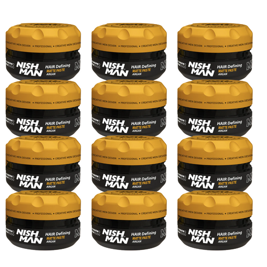 Nish Man Haardefiniërende Matte Paste M1 - 100ml - 12 stuks