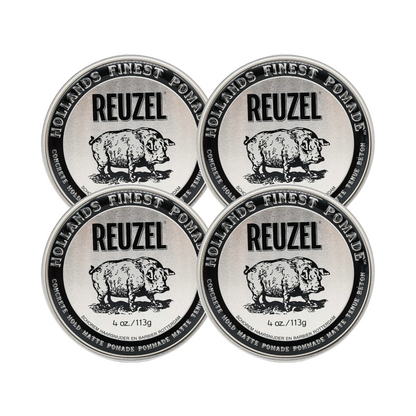 Reuzel Concrete Hold Matte Pomade 113g - 4 PIECES